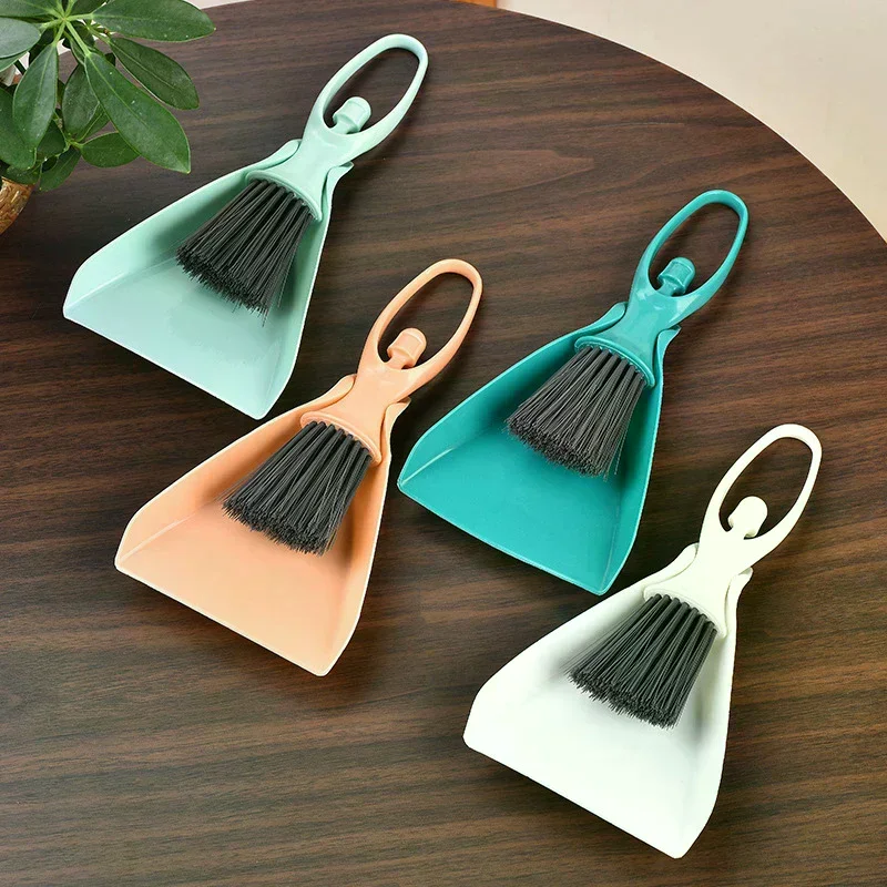 Mini Broom Dustpan Set Portable Desktop Cleaning Brush Keyboard Drawer Corner Sweeping Household Small Cleaning Tools