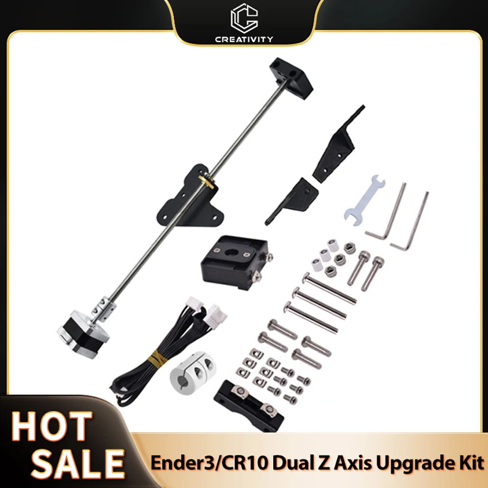 Ender3/CR10 Dual Z Axis Lead Screw Upgrade Kit T8*8 Lead Screw 34 Motor For Ender 3 CR10 3d printer Z Axis Kit