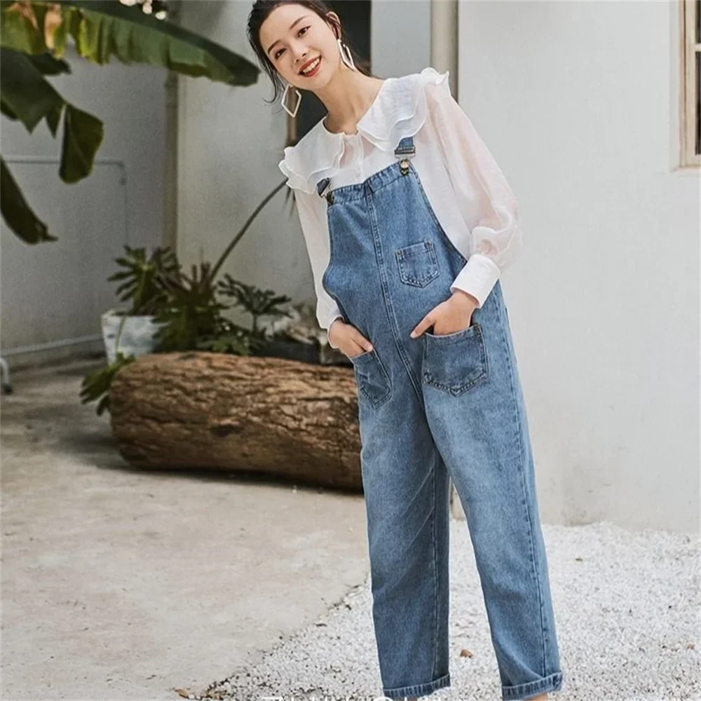 Pregnant women\'s spring and summer overalls new spring and autumn fashion pregnant women\'s spring pants casual wear