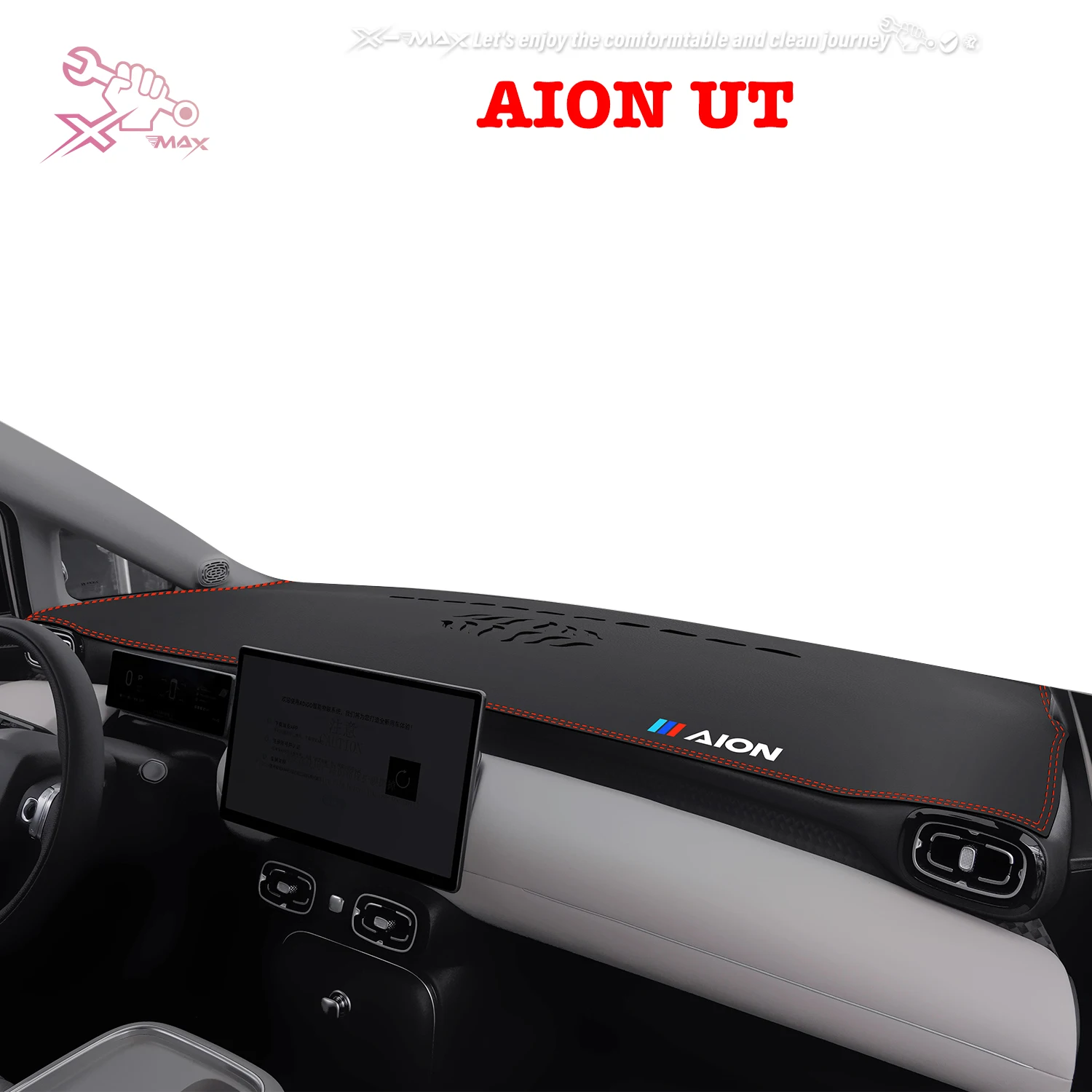 

Коврик для приборной панели автомобиля с левым рулем для GAC AION UT 2025, световой блок, коврик для центральной консоли, коврик для приборной панели, солнцезащитный коврик, защита приборной панели