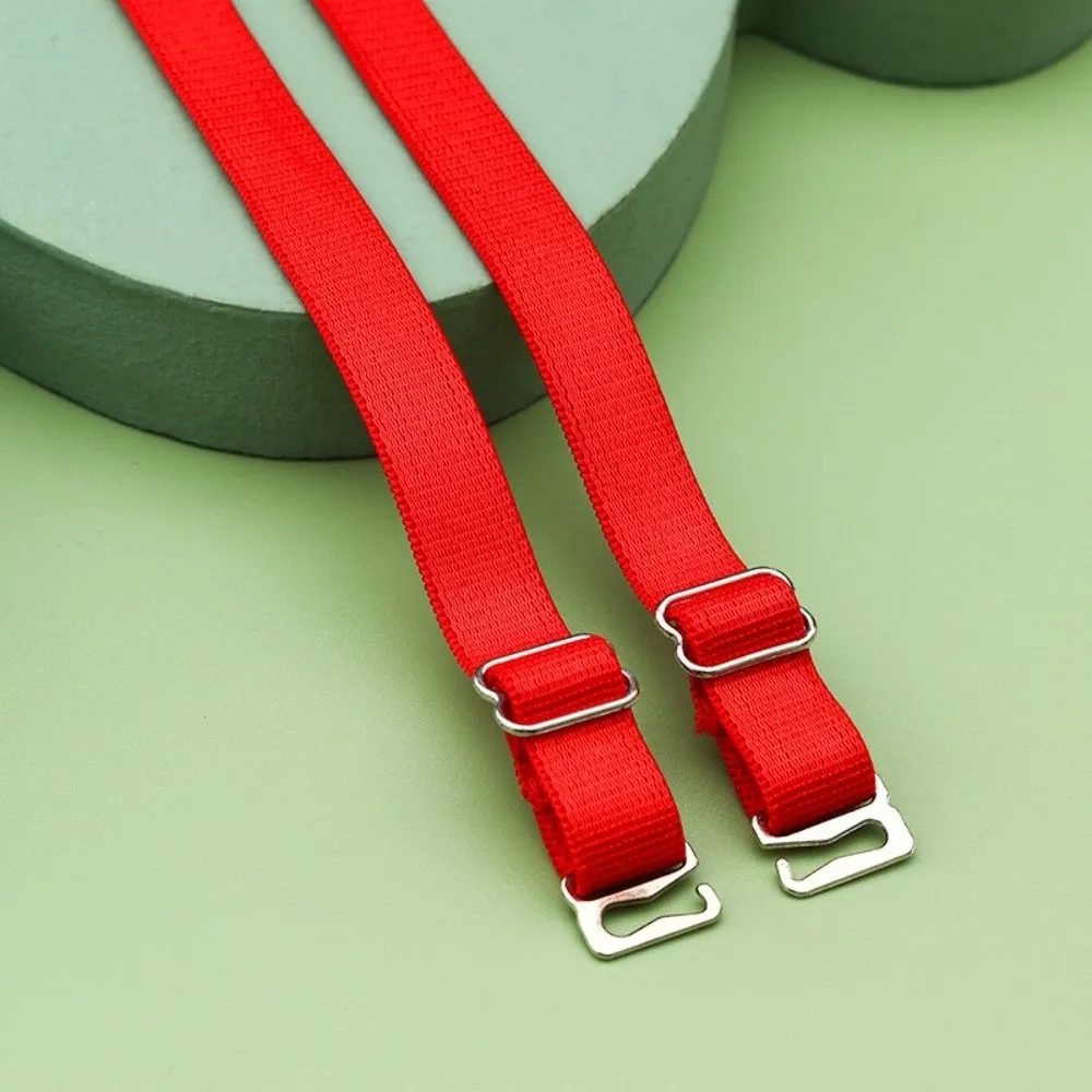 Adjustable Stainless Steel Double-Shoulder Bra Straps Solid Color Replacement Anti-Slip Bra Straps Bra Shoulder Straps Women