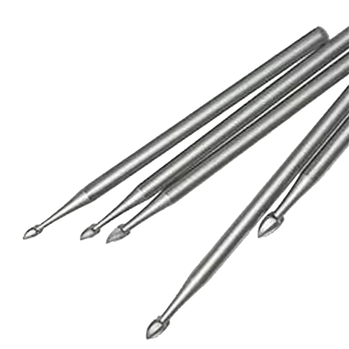 ABFKW 12 Pcs Jewelry Bud Burr, 3/32Inch Shank Lapidary Making Tools Carving Bits for Rotary Tools