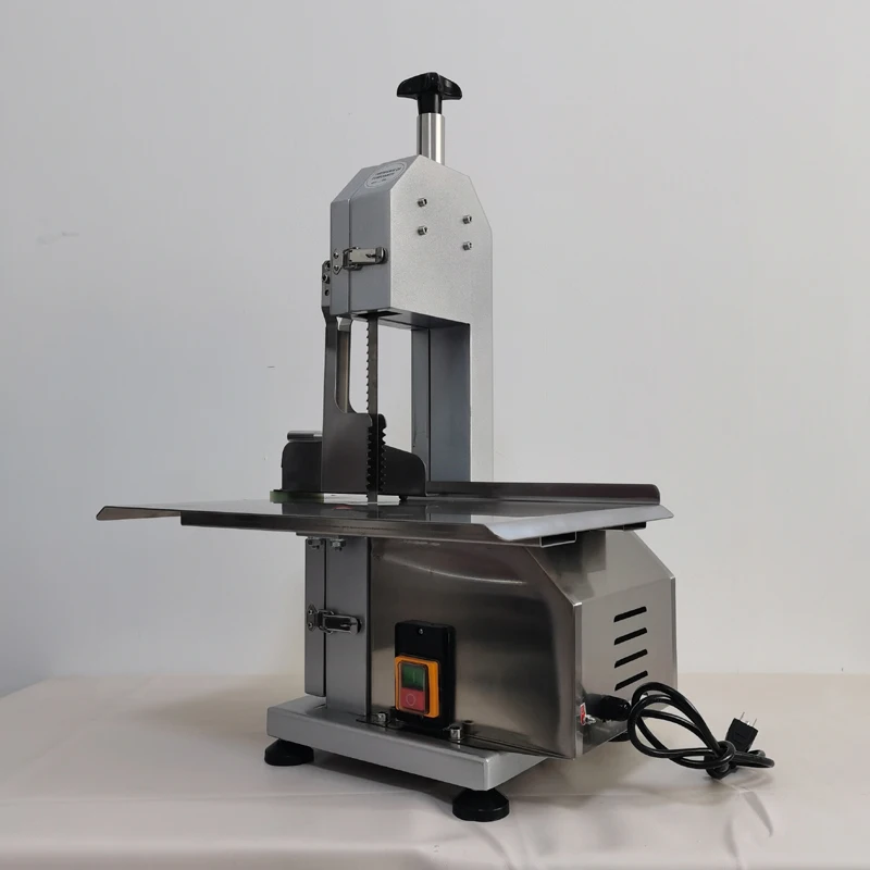 Electric Bone Cutting Sawing Machine Automatic Commercial Tabletop Stainless Steel Bandsaw Bone Cutter For Home Kitchen