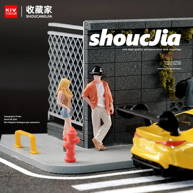 1:64 anime moda masculina mini boneca figura modelo em miniatura fotografia adereços modelo de cena diy mesa areia paisagismo ornamento presente