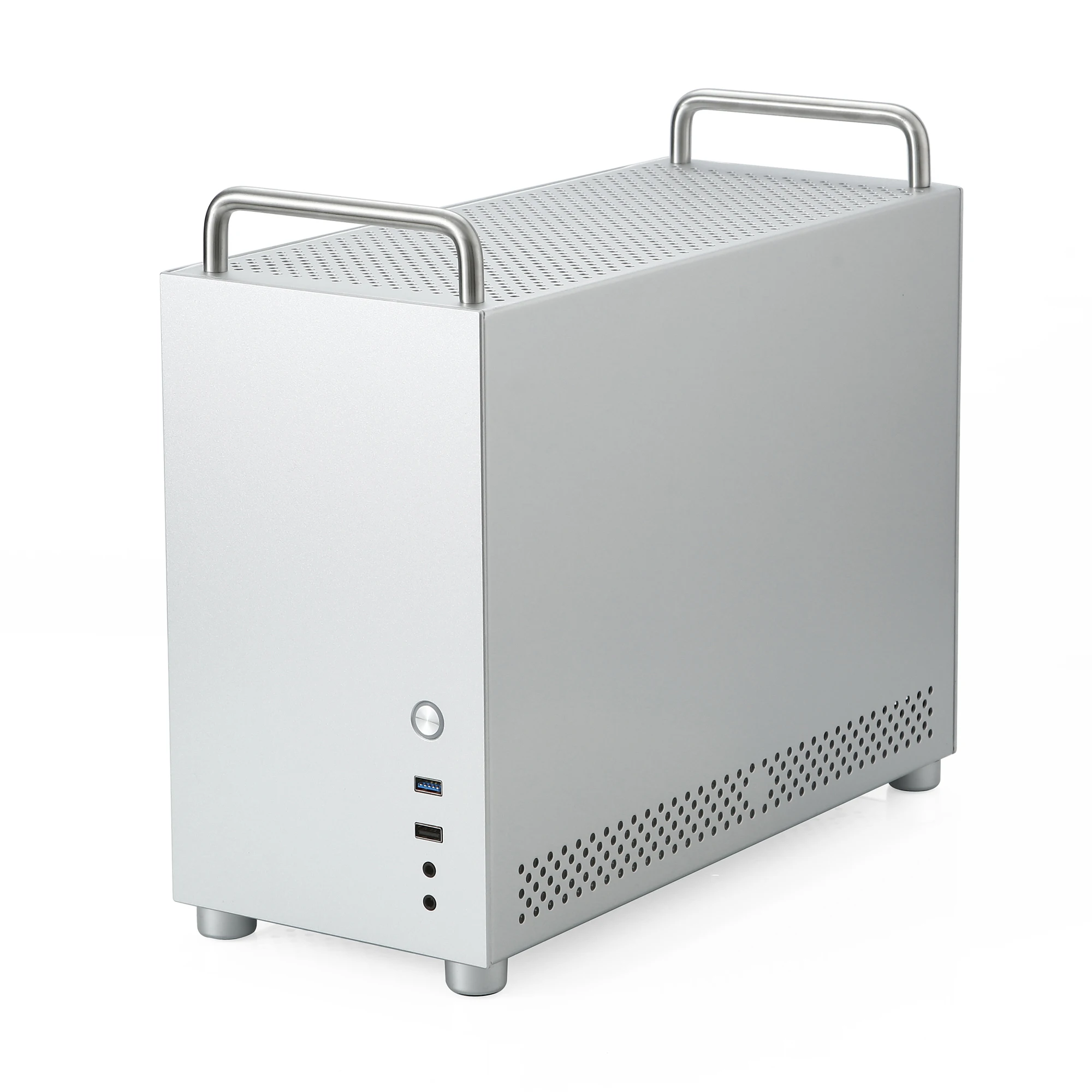 Hx 100Plus Chassis Draagbare 15.7L All-Aluminium Matx Desktop Game Computer Atx Voeding