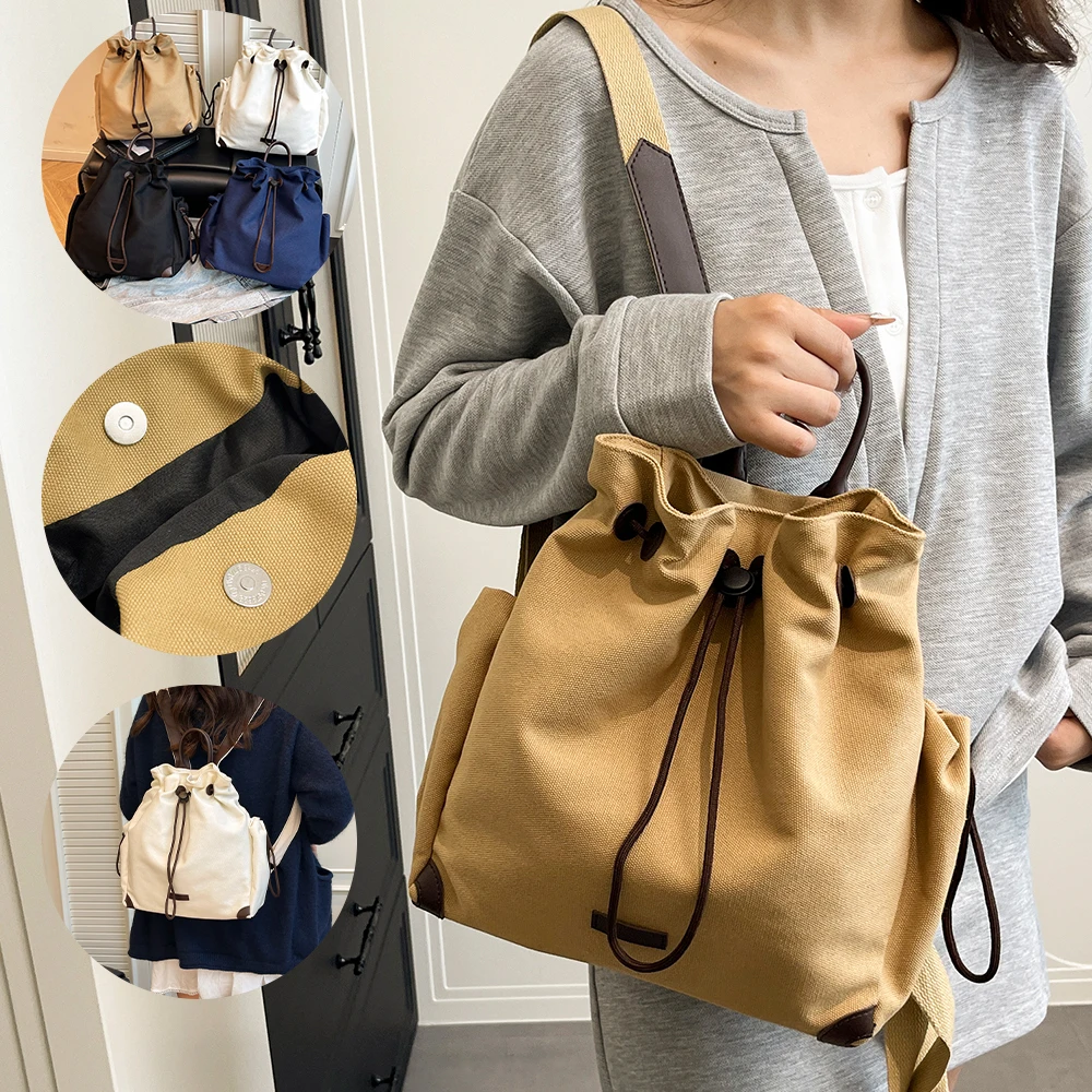 

Drawstring Drawstring Bucket Bag, New Casual, Simple and Versatile Commuting Shoulder Bag, Niche Fashion Crossbody Bag
