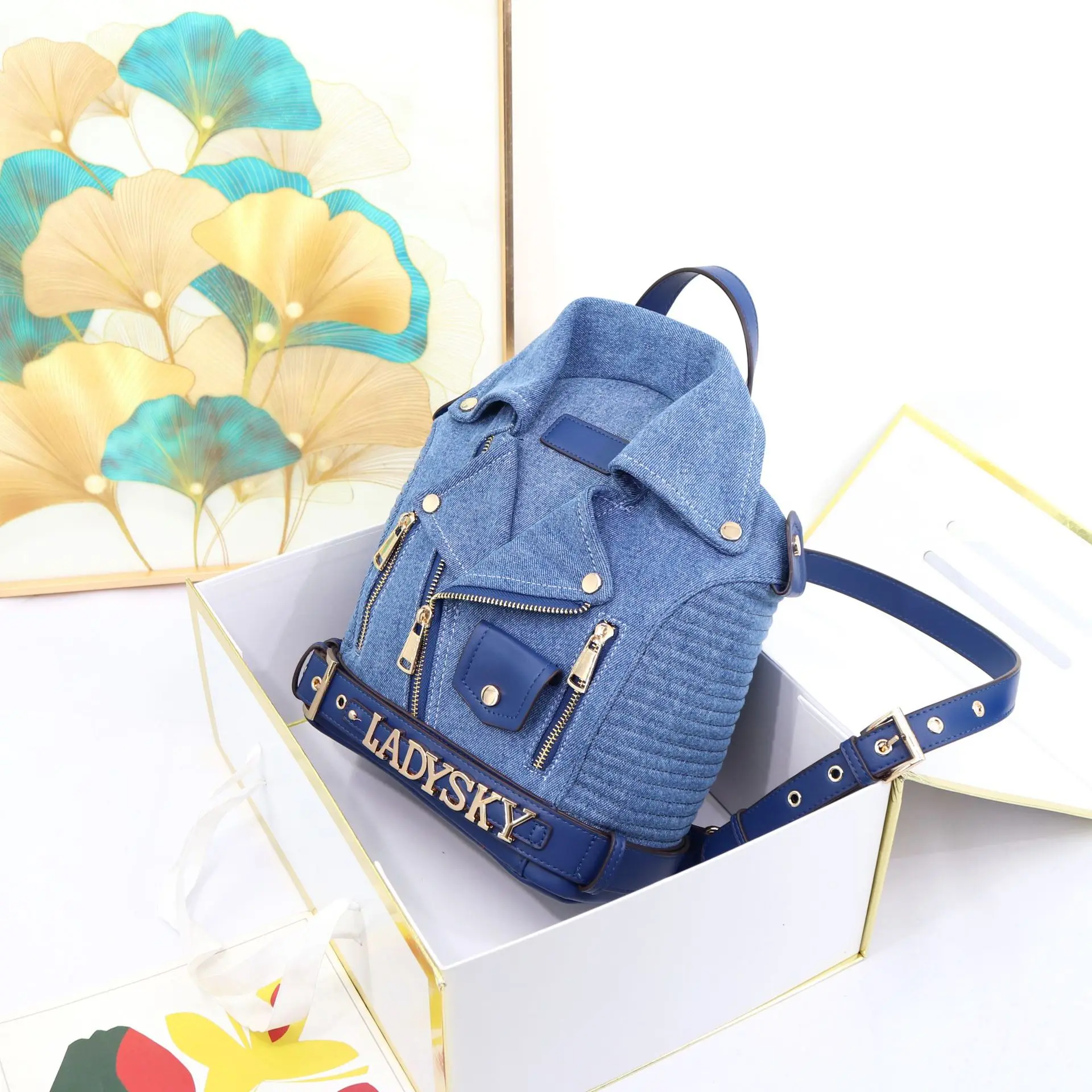 Original Niche Design Brand New High Quality Fashion Handbag Women's Personality Backpack Рюкзак Женский Hot Sale