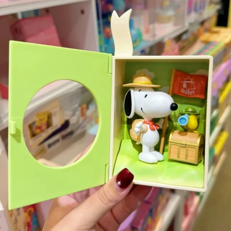 Miniso-私の物語のテーマシリーズブラインドボックス,面白い漫画モデル,ガレージキット,サプライズトイ,トレンディなプレイオーナメントギフト,本物