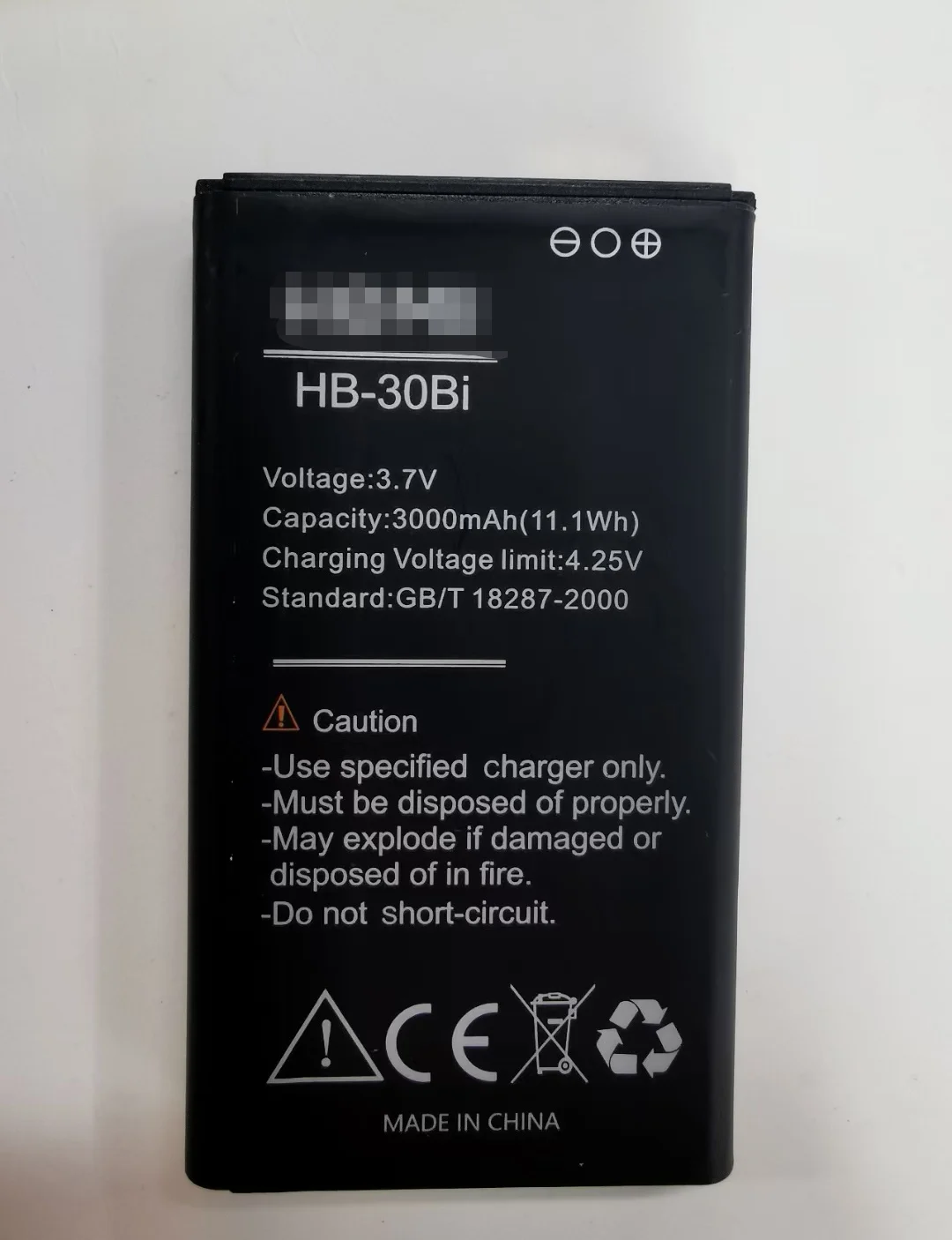 

3050mAh 3.7v Battery for homii HB-30Bi Mobile Phone