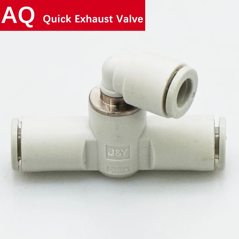 5 PCS AQ240F-04 AQ340F-06-00 Quick Exhaust Valve Connector Pneumatic Component Air Pipe Fitting