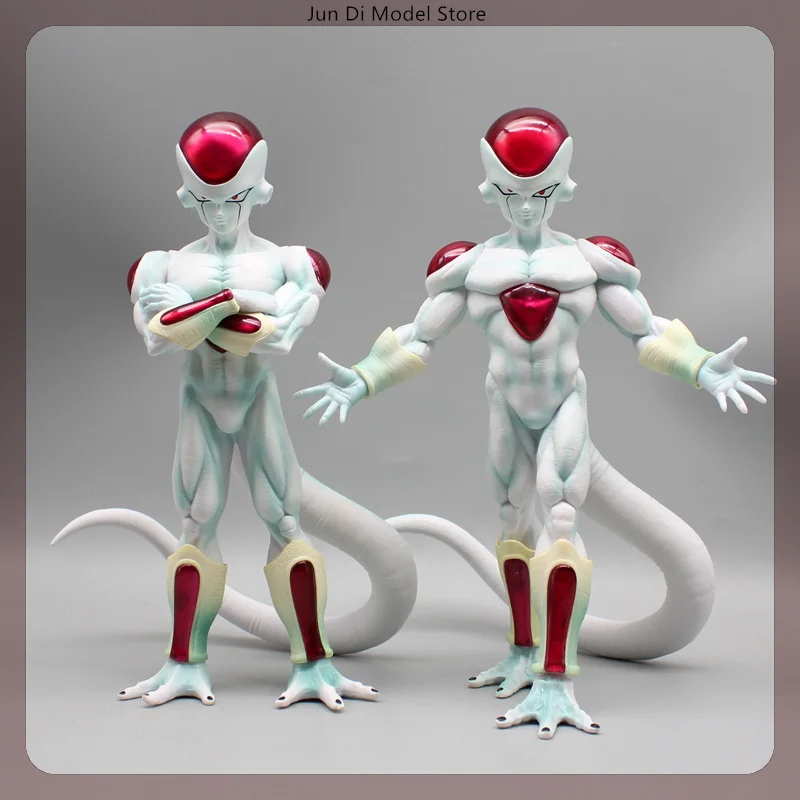 

22.5cm Dragon Ball Frieza Final Form Two Postures Anime Figure Model Statue Boys Collection Desktop Decoration Ornament Toy Gift