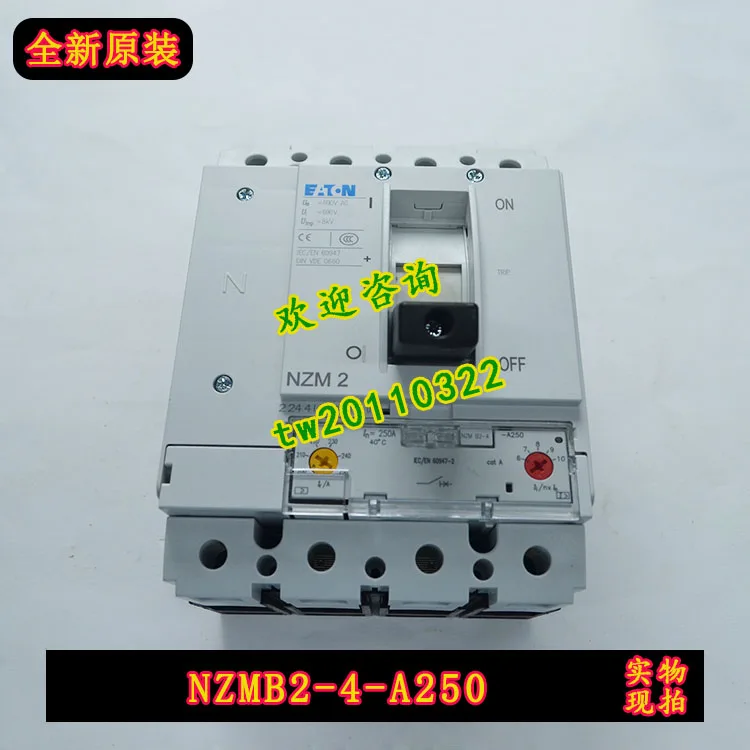 [Physical Photo] NZMB2-4-A250 Eaton EATON/Muller, Circuit Breaker, Genuine Quality Assurance For One Year