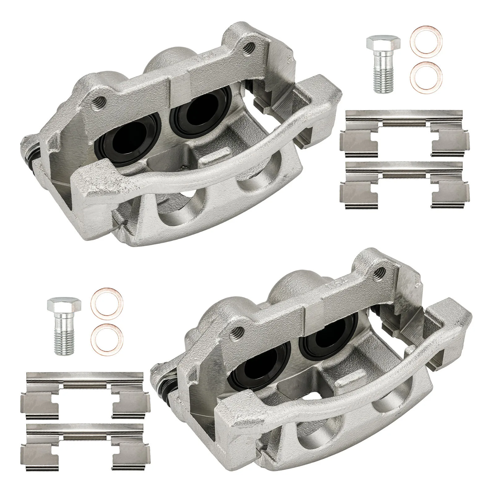 Front Brake Caliper w/ Bracket for Jeep Commander Grand Cherokee XK WK 2005-2010