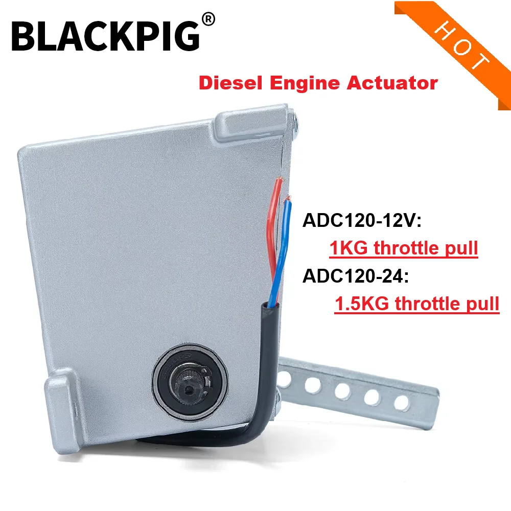 ADC120 Diesel Engine Actuator Governor Fuel Pump Linear Rotork External Type Actuator Applicable Throttle Pull 1-1.5KG