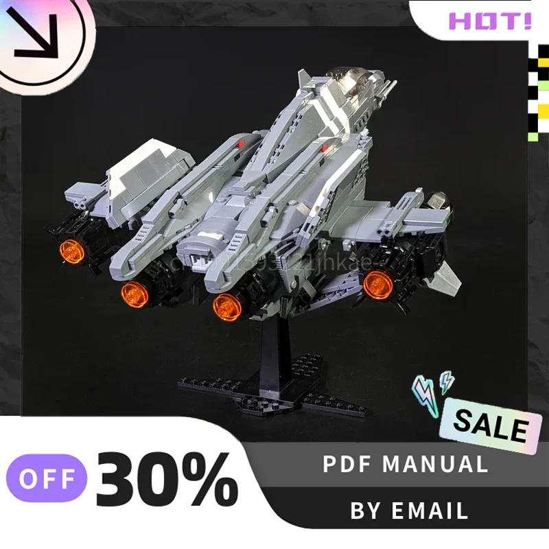 

[685 шт.] индивидуальный MOC Falcon Fighter Jet креативный набор строительных блоков STEM игрушки DIY комплект строительной модели подарки на день рождения