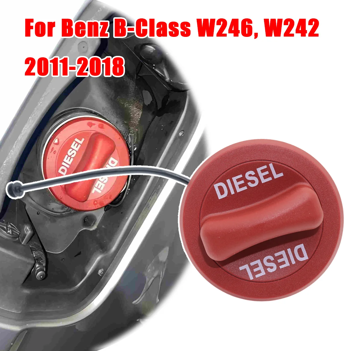 Fuel Filler Screw Cap Diesel A2224700105 A2224700305 For Benz B-Class W246 W242 2011-2018 For C160 C180 C200 C220 C250 C300 C450