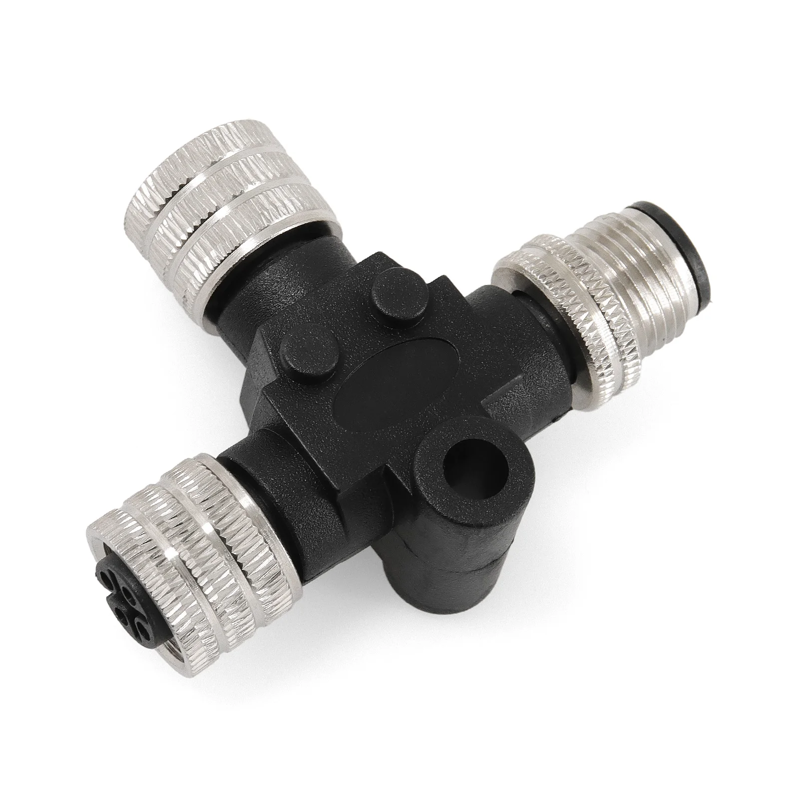1/2/4PCS NMEA 2000 3 Port Multiport T Connector Multifunction Converter T-type Power Adapter For Boat Marine