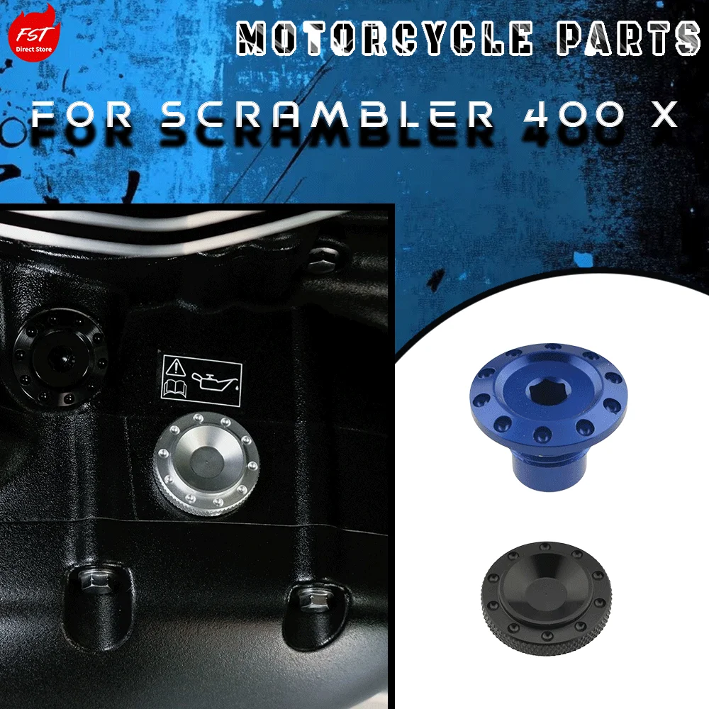 Oil Filler Cap Screw Compatible with  Scrambler 400X / Speed 400 T4