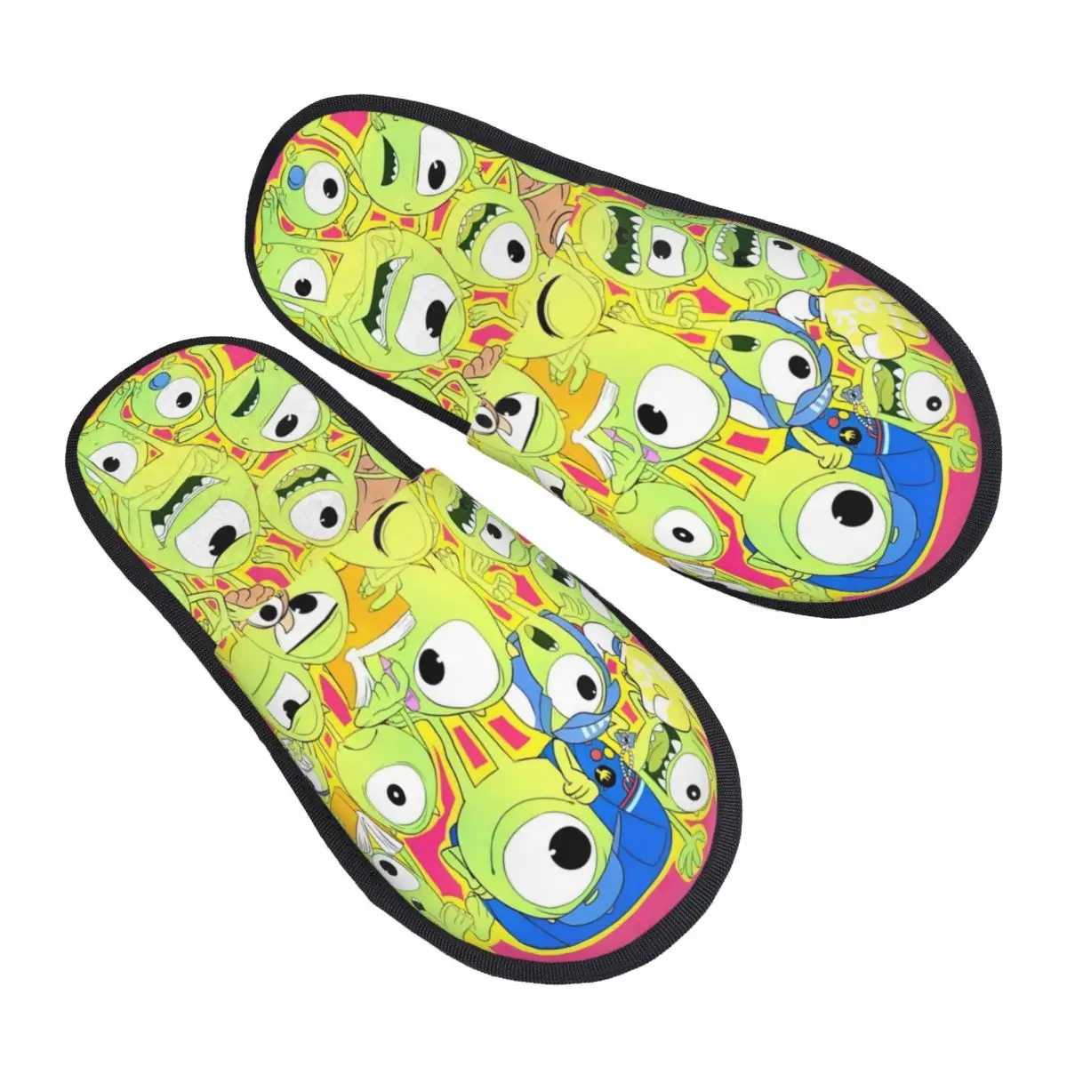 

Мягкие потертые тапочки университета монстров на заказ с эффектом памяти, женские милые домашние туфли в отеле Monsters