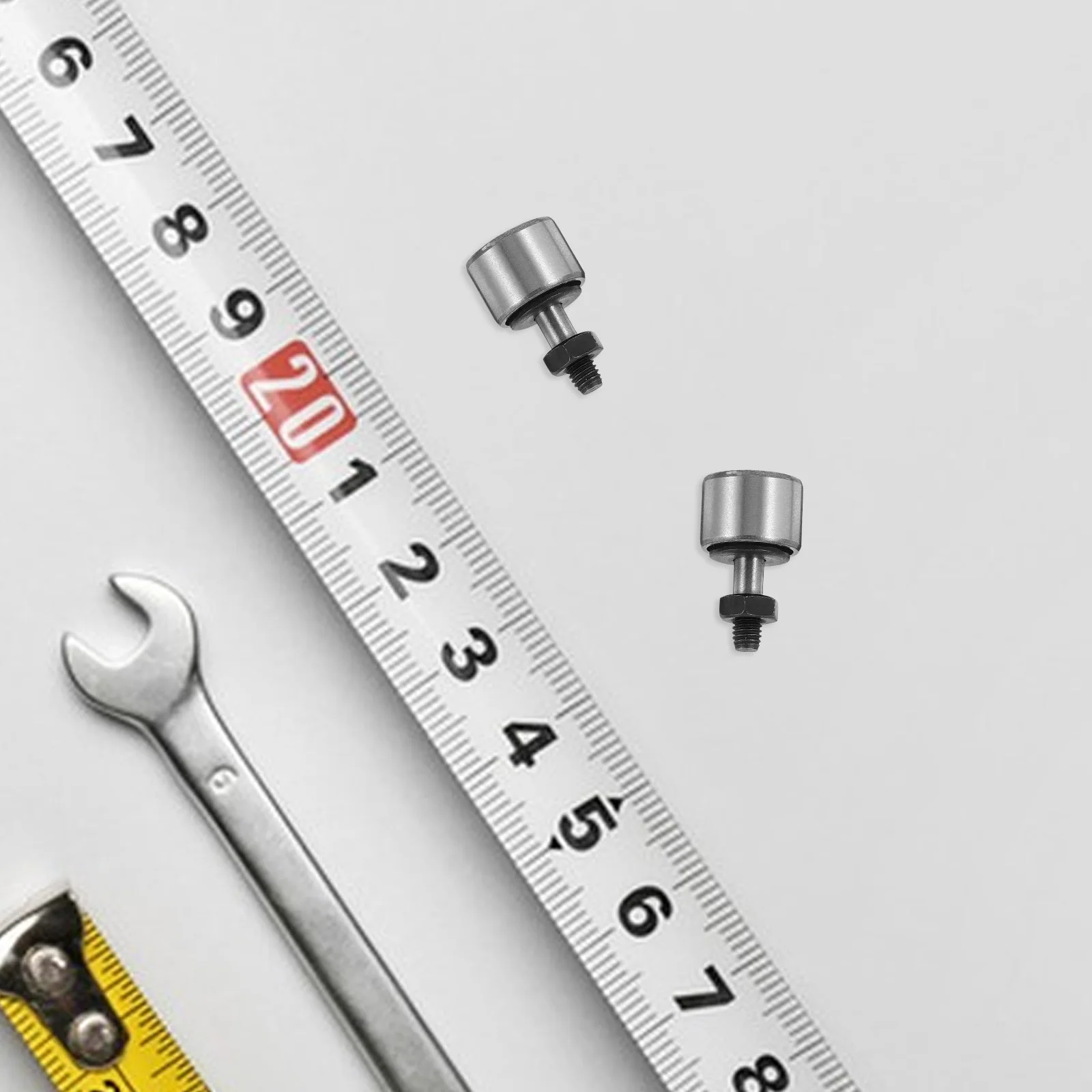 

4pcs Bolt Type Needle Bearing Cam Follower High Load Capacity Steel For Machine Tools Industrial Robots High Precision Rigid