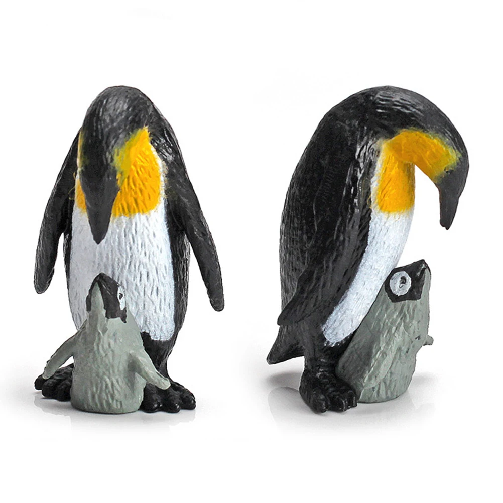 F5 Sea 11PCS PVC Penguin Figurines Cute Simulation Ocean Animal Penguin Figure Model Toys Children s Cognitive Animal Ornaments