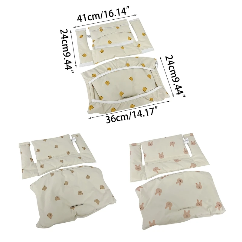 High Chair Cushion Washable HighChair Support Kid Baby Feeding Accessories Baby Meal Replacement cotton Pad for Stokk