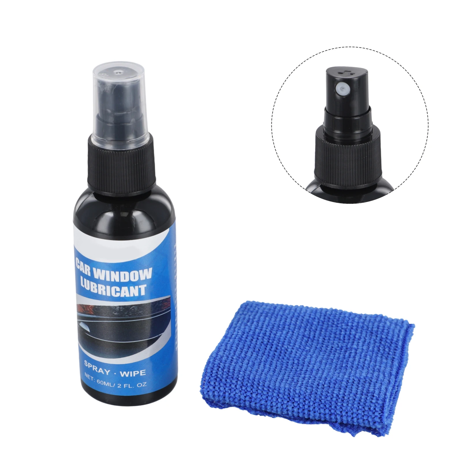 Car Window  Sunroof  Door Rubber  Strip  Softening Spray Lubricant Anti-rust Eliminates Noise Maintenance Window Lubricant Agent