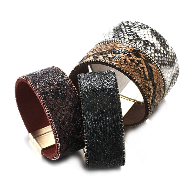 Real snakeskin bracelet online