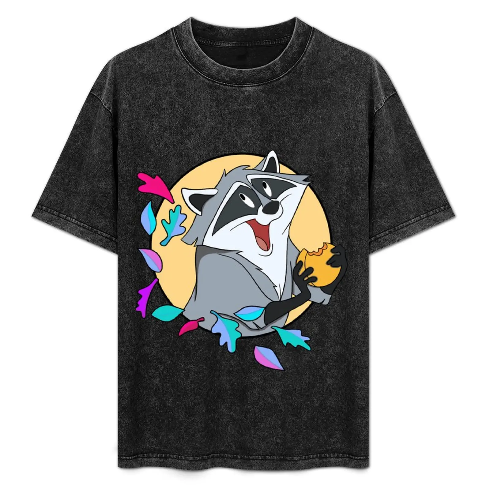 

Meeko with Biscuit T-Shirt Stretch Fabric Comfort T-Shirt