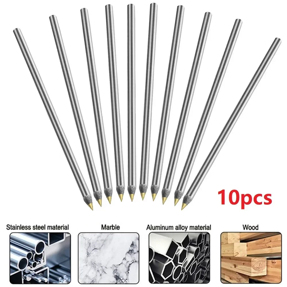Hợp Kim Scribe Bút Kim Loại Cắt Gỗ Bút BÚT CHÌ Gia Công Kim Loại Cưa Gỗ Cầm Tay Carbide Scriber Bút Cảm Ứng Kính Cường Lực Cắt