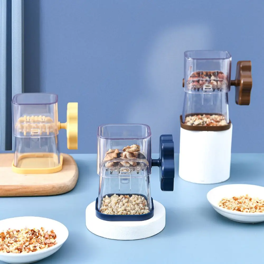 Manual Nut Chopper Hand Operated Peanut Grinder Durable Walnut Crusher Kitchen Gadget Baking Pastry Accessory Tool