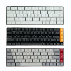 NPKC PBT Keycaps Özel Klavye Tuş Seti Boş Anahtar kapaklar ANSI Retro Anahtar kapağı DSA MX Anahtarı Mekanik Klavye GH60 XD/GK64 için Keycaps