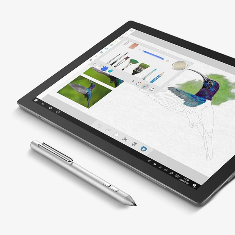 For Microsoft Surface Pro 3 4 5 6 7 8 9 G Book Go 2048 Pressure Sensing Multi-Function Portable Stylus