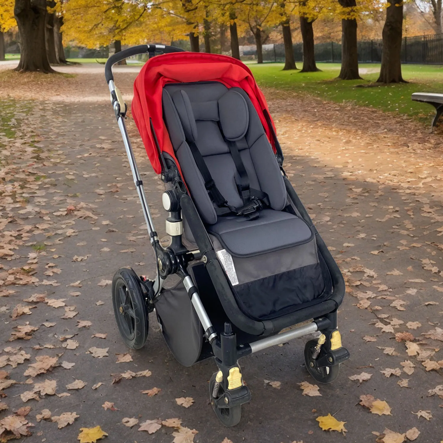 Universal Baby Stroller Seat Cushion Compatible with Uppababy Vista V2, V3 Cruz V2 2 in 1 Newborn to Toddler Comfort Insert