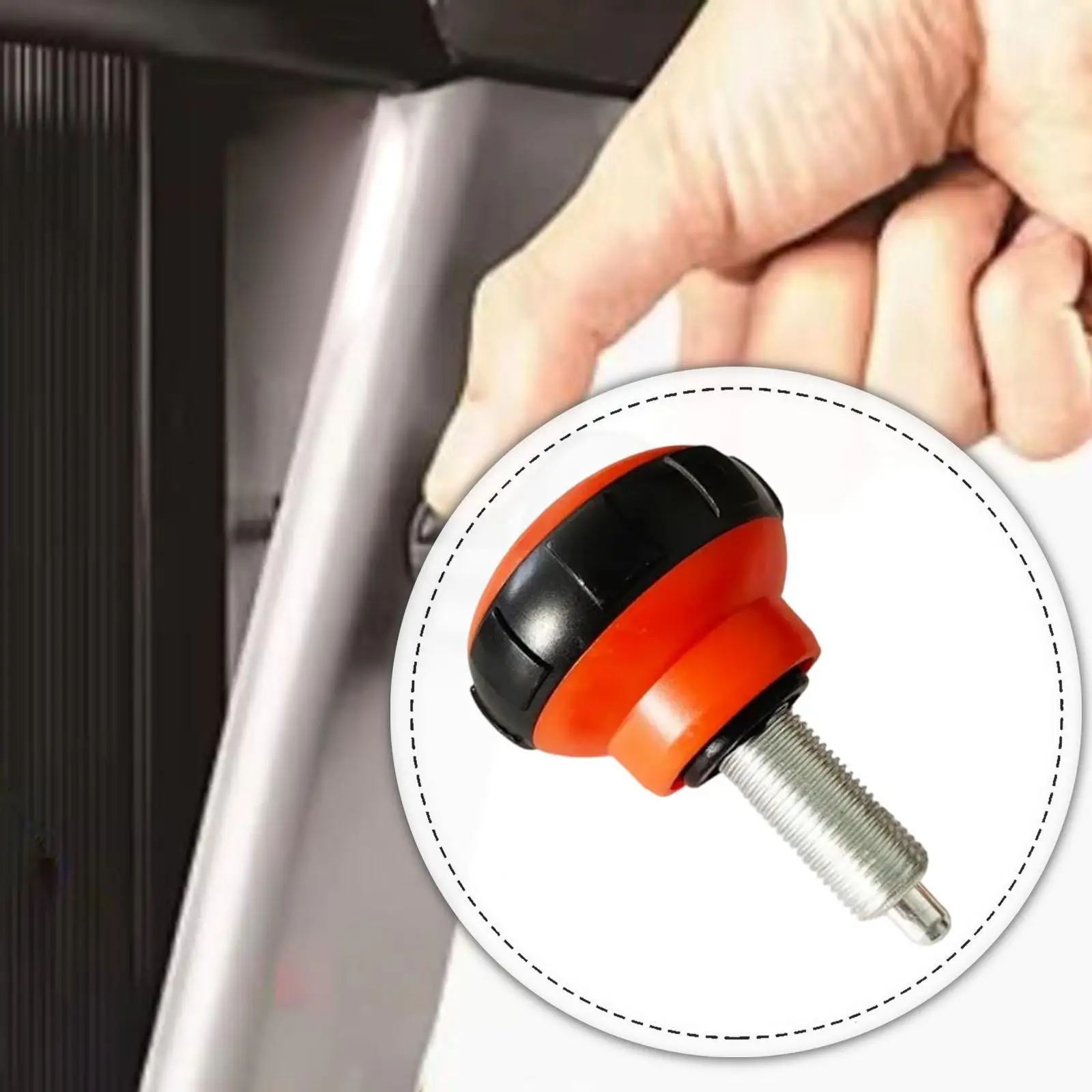 Sports Bike Pull Pin Knob Universal Adjustment Screw Spring Handle Accessory for Gym Pulley Equipment