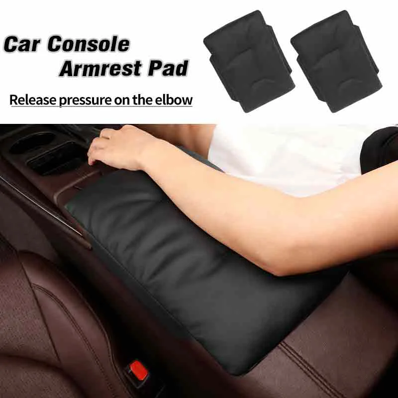 Car Velvet Armrest Pad Elbow Rest Mat Console Protector Cover Interior For Lexus UX250h RX450h CT200h RX400h NX300h RX350 RX3