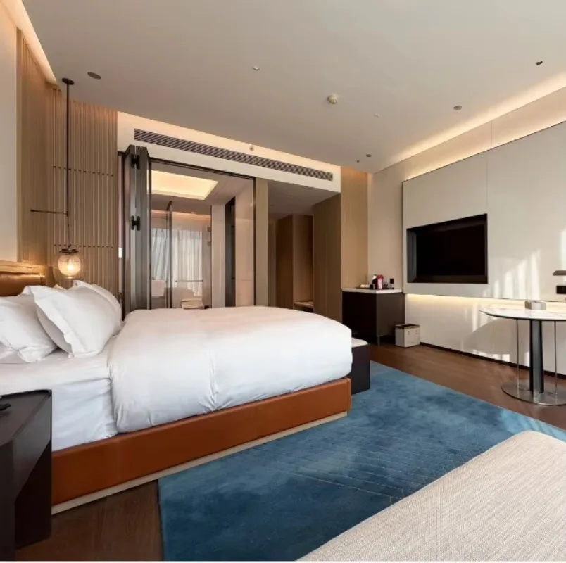 Modern Hotel Furniture 5 Star Hotel Luxury Room Custom Hotel Bedroom Furniture Sets Sample Room
