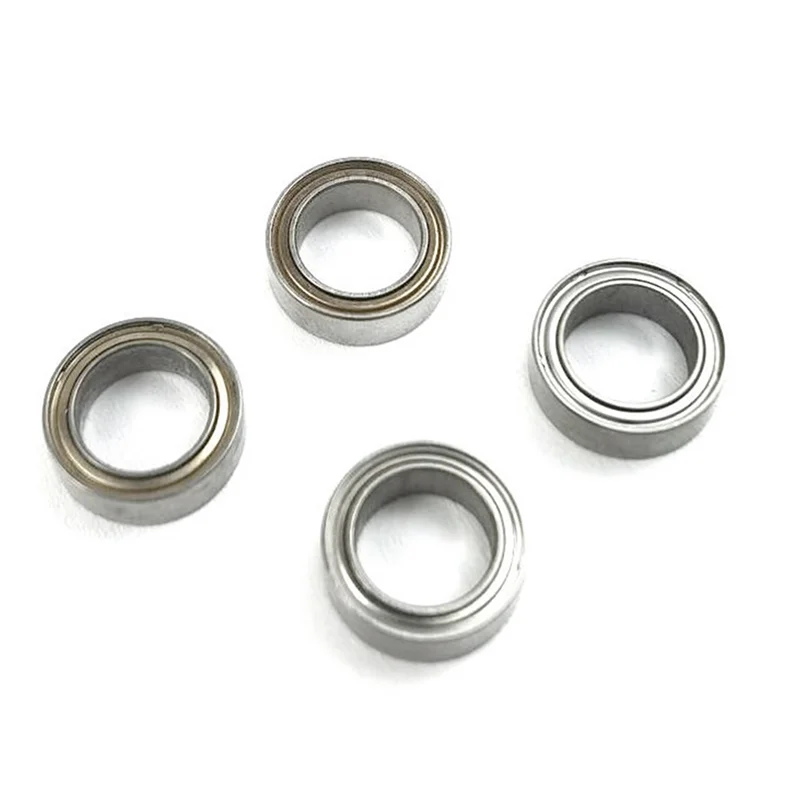 AS96-8X 5Mm Adaptor Hex Hub Roda Penggabung Logam dengan Aksesori Peningkatan Bantalan untuk Suku Cadang Mobil Truk Rc Wpl D12 1/10