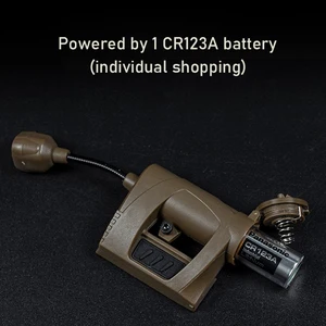 Mpls capacete militar com sistema de iluminação laser infravermelho, lanterna leve tática, Airsoft 8 principais vendas farol moto militar - №6