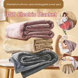 Electric Blanket USB Heating Shawl Pad Warmer Blanket Electric Blanket Winter Home Warmer Heater Mat Office Shawl Warm Blanket