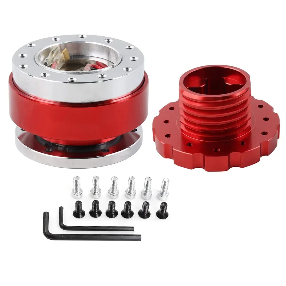 ل Thurstmaster TX T300 T500 TS-PC TS-XW عجلة توجيه سيارة اتصال محول 6 حفرة سباق عجلة القيادة الإفراج السريع عدة #6