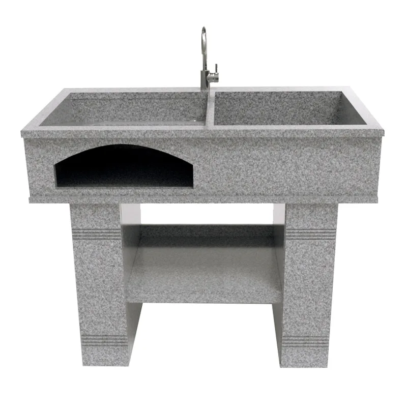 YJQ outdoor marble laundry pool with washboard household outdoor courtyard terrace splicing washbasin