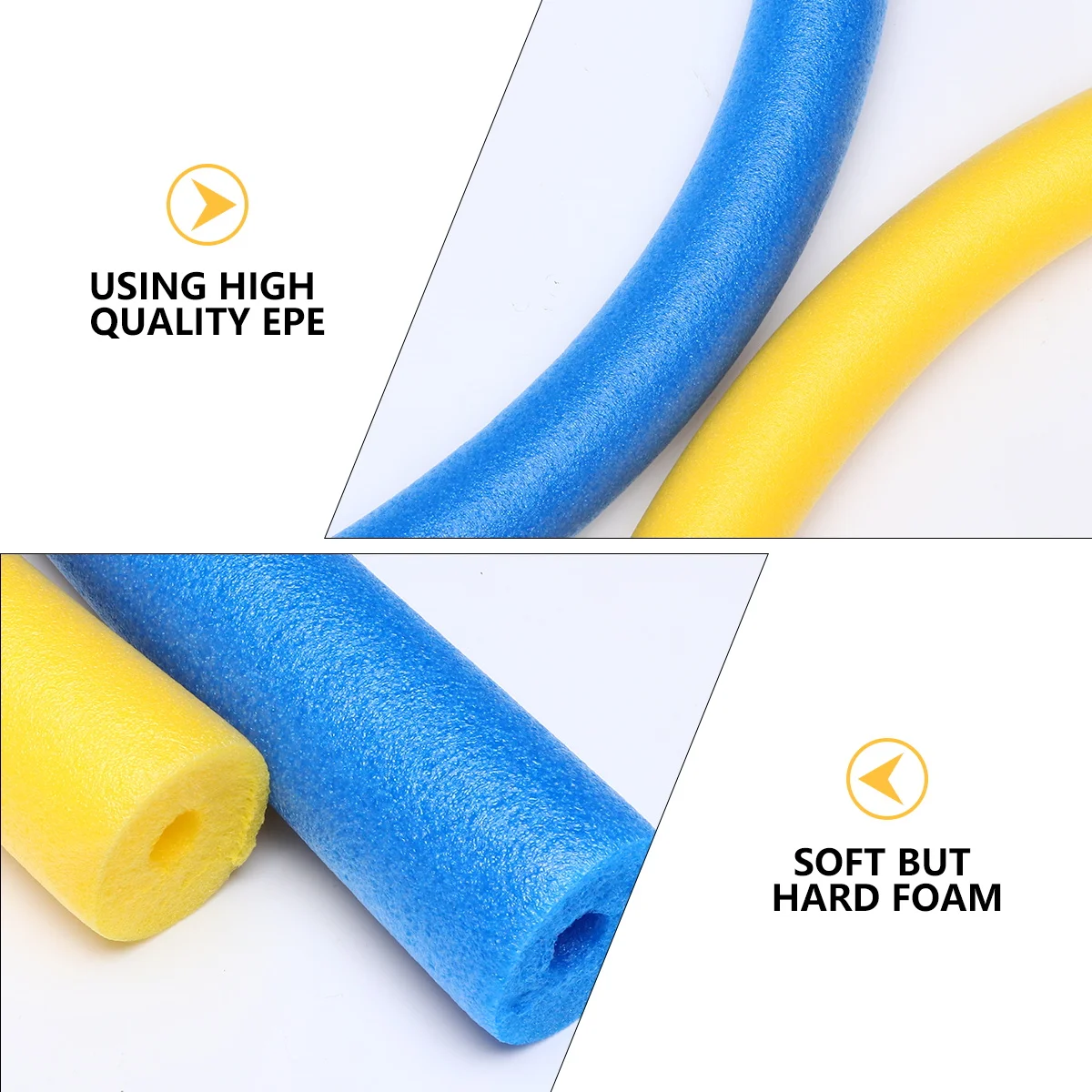 

2 Pcs Buoyancy Rod Pool Noodle Pearl Swim Noodles Floating Foam Floats Baby
