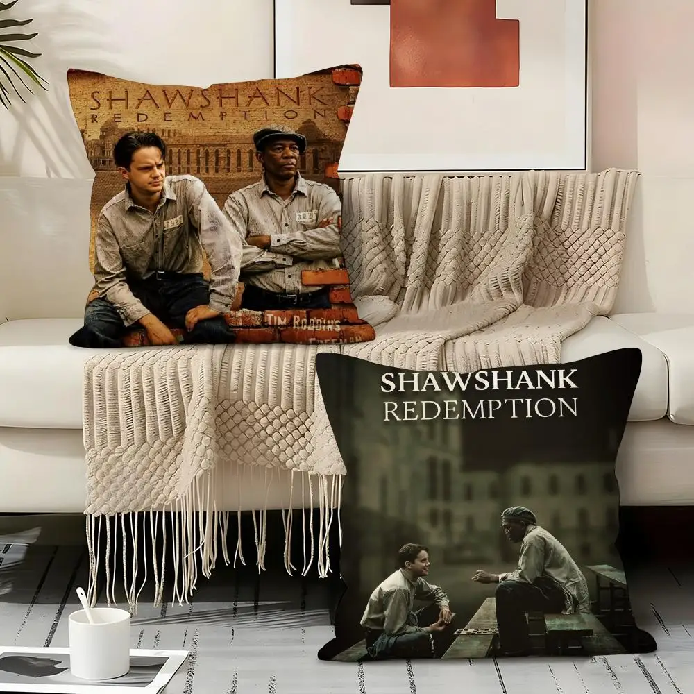 The S-shawshank Redemption Pillow Case Linen Pillow Covers Cover For Couch Living Room Bench Patio Floor Linen Home Decor