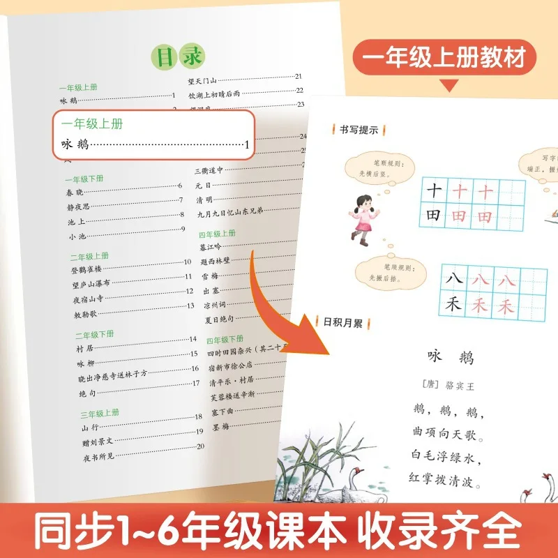 75 Ancient Chinese Poems for Primary School Students: Morning Reading of Classical Chinese Extracurricular Books
