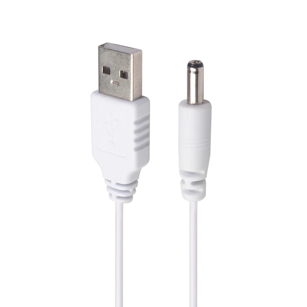 USB to DC 3.5mm Power Cable USB Type A Male 3.5mm DC Barrel Jack Charging Cord