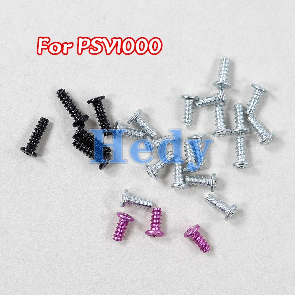 1 مجموعة لسوني PS Vita PSV1000 ل Psvita1000 استبدال فيليبس رئيس مجموعة كاملة المسمار ل PSV 1000 لعبة وحدة التحكم الإسكان مسامير