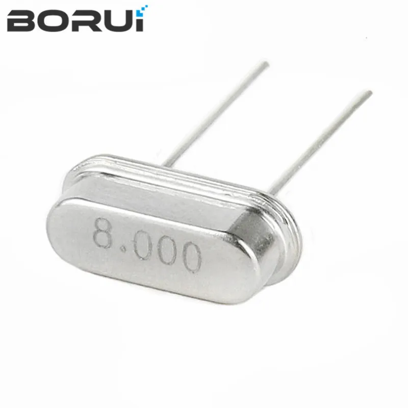 20Pcs Hc-49s 8Mhz 8.000Mhz HC49S 8M Quartz Resonator Kristal Oscillator