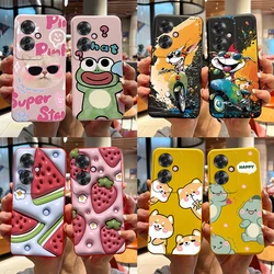 For OPPO Reno 11F 5G Case Reno11F 5G Silicone Shockproof Bumper Cartoon Phone Cases For OPPO Reno 11F 11 F 5G CPH2603 Back Cover