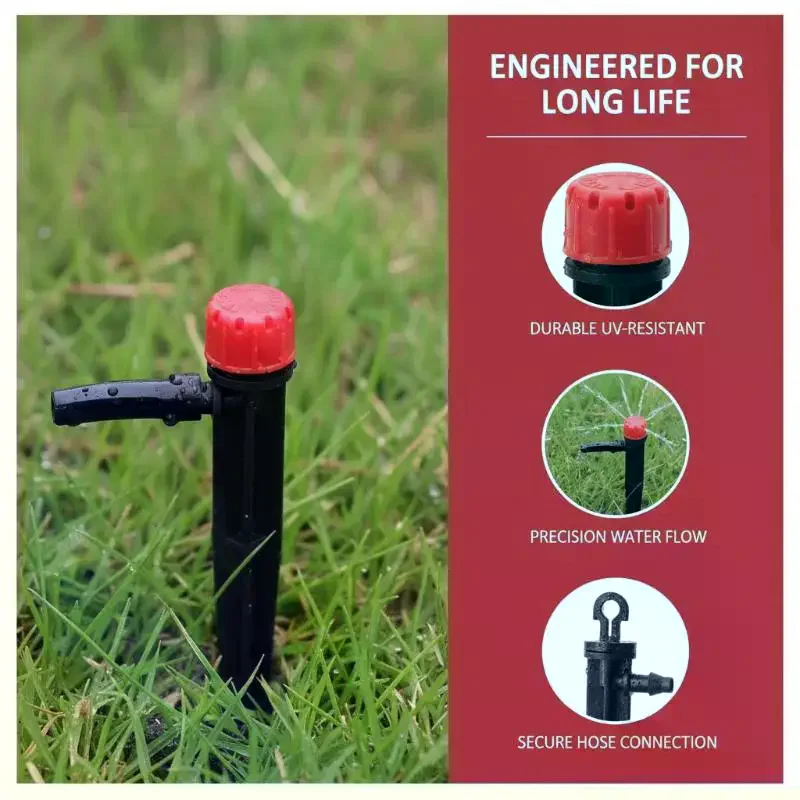 50Pcs Drip Emitters For 1/4